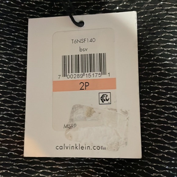 Calvin Klein metallic skirt - Picture 2 of 4